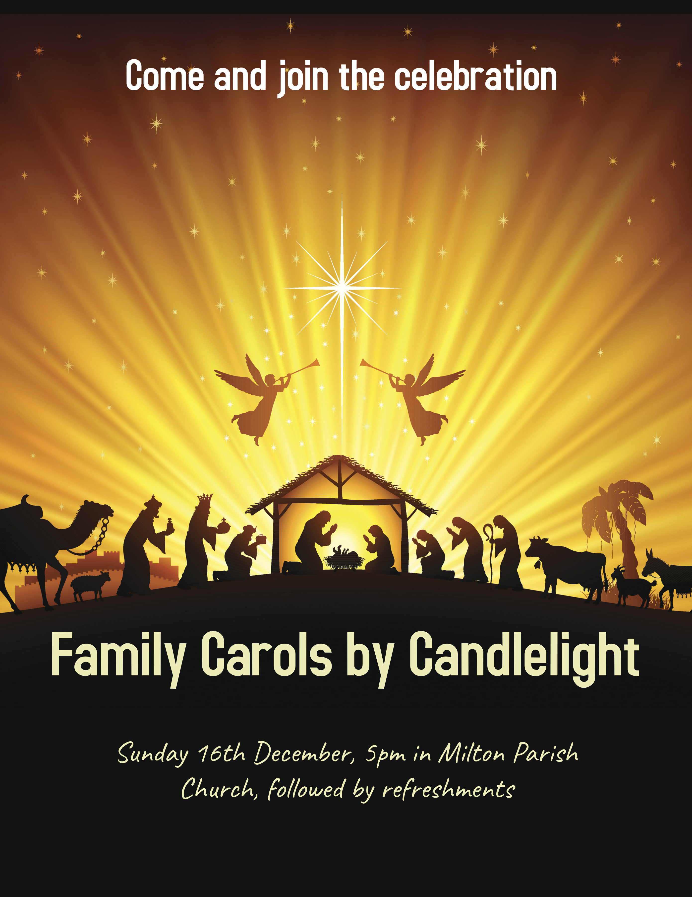 Milton Family Carols by Candlelight
