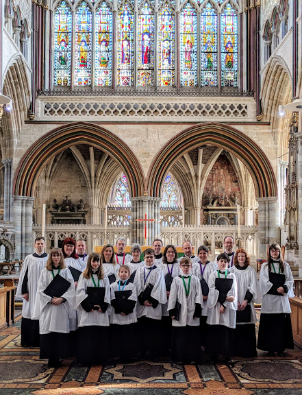 Shipton Choir to Exeter Cathedral Feb 2019