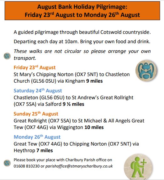 Pilgrim Paths August 2019