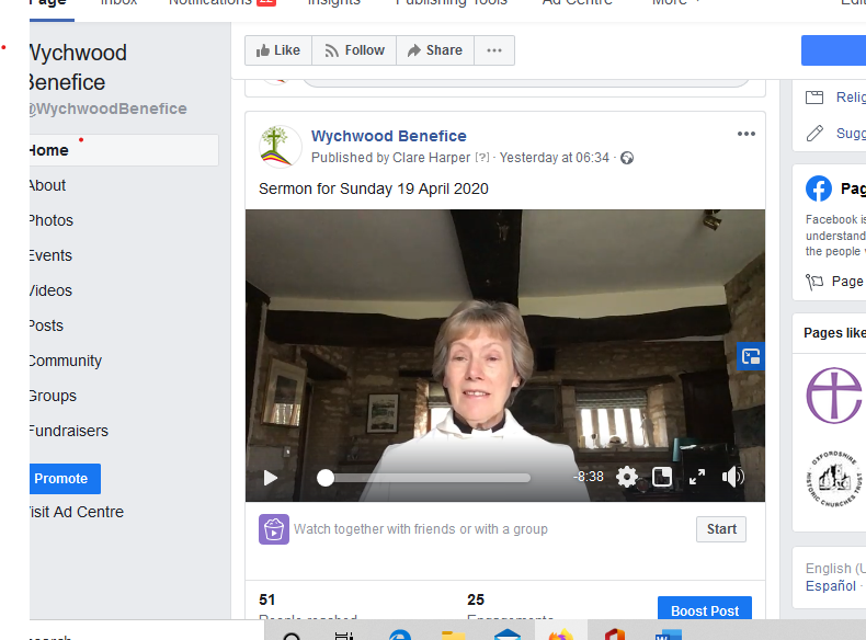 facebook screenshot