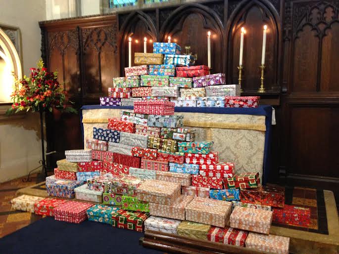 shoeboxes