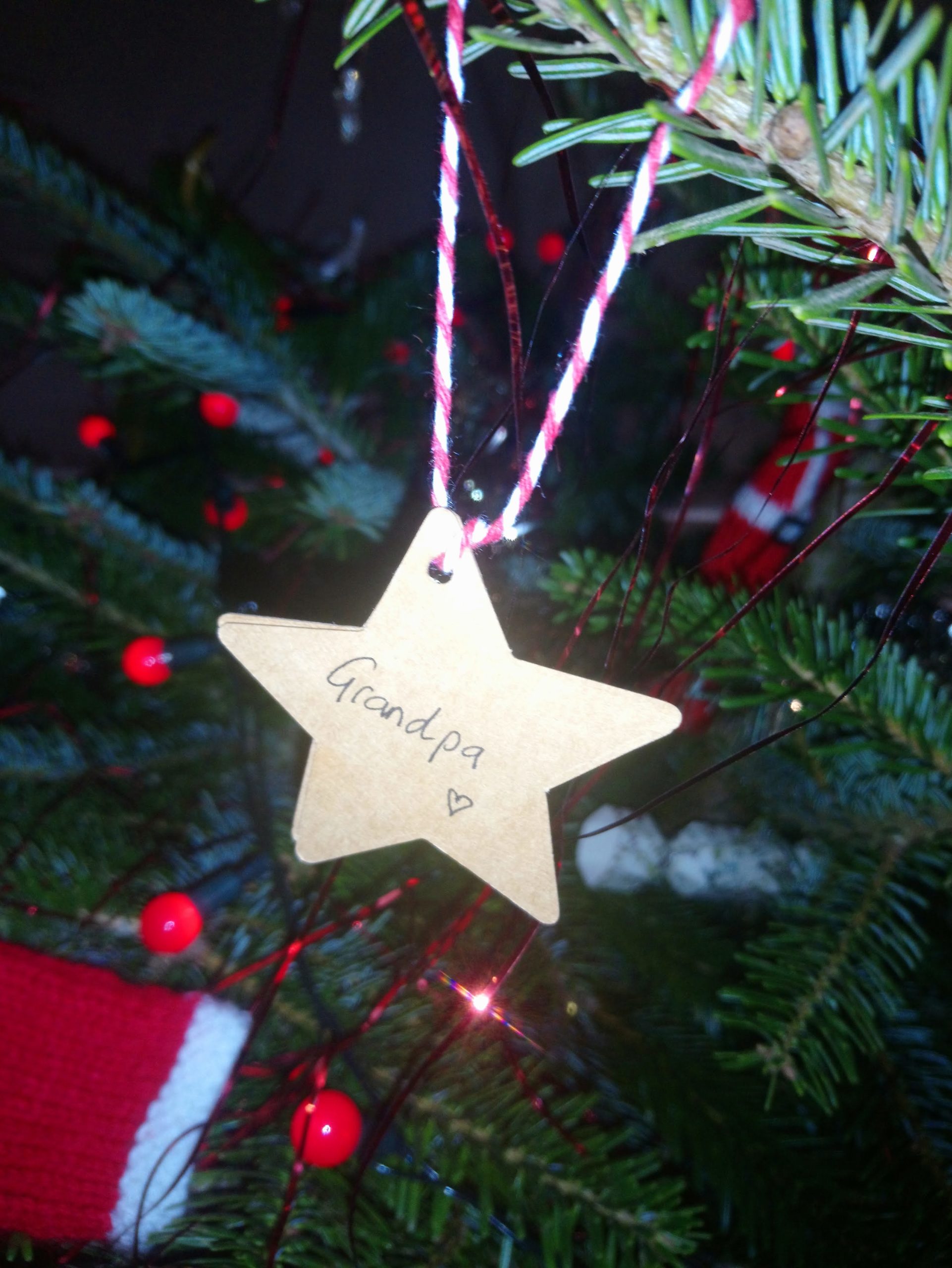 Blue Christmas Star