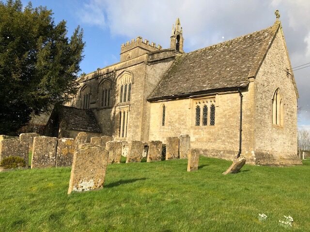 Sunday in Idbury Church
